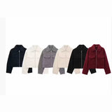Fongt Women's Explosive Zipper Soft Jacket Jacket