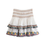Embroidered Shirt 05107247251 Embroidered Skirt 05107249250 In Autumn-Outfit
