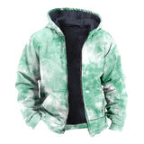 Fongt Solid Color 3D Print Digital Print With Hoodie Cotton Suit-Outfit
