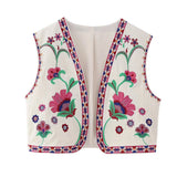 New Simple Embroidered Cardigan Vest 6895023-Outfit