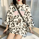 T-shirts Women Letter Printed O-Neck Simple All-match harajuku Hip Hop Streetwear Womens Tshirt Summer Chic Tops t
