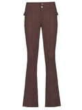 Vintage Low Rise Woven Pants-Outfit