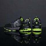 Men's Breathable Running Shoes High Quality Air Sole Cushioning Sneakers Outdoor Wear-resistant Reflective Jogging