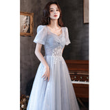 Fongt Exam Evening Dress Dress Banquet Temperament Light Luxury Small Student Vocal Music Student Dress Annual Host Dress Dress