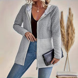 Fongt Autumn And Winter Fashion New Splicing Large-Size Casual Loose Coat Women's Clothing