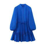 New Laminated Decorative Shirt Dress 4437068-Outfit