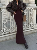 Photo-Fashion Lapel Tie Long Sleeve Jacket For Fall Winter 2024-Outfit