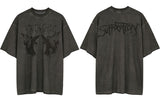 Retro Loose Street Y2k T-shirt-Outfit
