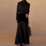Fongt Autumn New Explosion Fashion Matchmaking Tie With Dressing Dress
