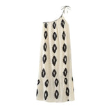 Printed Asymmetrical Dress 5107365 In Summer 2024-Outfit