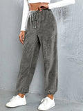 Fashion Plush Casual Loose Comfortable