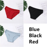 Cotton Panties Underwear Solid Women Sexy Lace Underpants Soft Briefs Set Female Intimates Plus Size Lingerie Panty