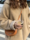 Preppy Reversible Lambswool Hooded Jacket-Outfit