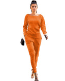 Fongt New Women's Wear Autumn And Winter Urban Leisure Two-Piece Set-Outfit