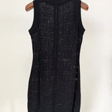 STREET Newest 2022 Summer Fashion Designer Sleeveless Hollow Out Monogram Knitted Tank