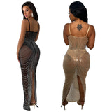 Fashion Women's Long Dress-Outfit