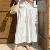 Fongt New French White Shirt Women's Short-Sleeved White Dress Lady Small Fragrant Style Suit Shenzhen South Oil Women's