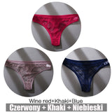 3PCS/Set Thongs Woman MeshTransparent G-String Women's Thong Comfortable Casual Female Low Waist Thong Intimate