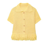 Fongt For Women's INS Explosive Ousted Lattice Lattice Knitting Set