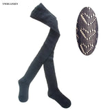 Children's Cotton Pantyhose Knitting Mesh Breathable Spring Summer Dance Performance School Uniform Tights For