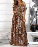 Ruffle Bohemian Sexy Casual Elegant