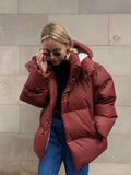 Fongt Coat 2025 Autumn And Winter New Cotton Jacket Loose Cotton Jacket Loose Coat Top