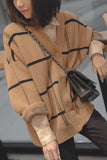 Plaid Cardigan 1028-1-Outfit