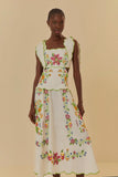 Fashion Print Bareback Bow Dress 2025 Spring And Summer