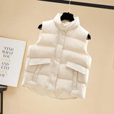 Winter Warm Matching Suits For Womens Knitted Sweater+parkas Vest+tweed Pants Sets Office Ladies Elegant Three Pieces
