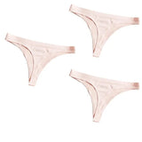 Ice Silk Thong Panties Sexy Women Underwear Female G-string Panties Solid Briefs For Ladies Low Waist Seamless