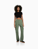 Summer Casual Army Green Overalls Hot High