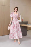 Short-Sleeved Dress-Outfit
