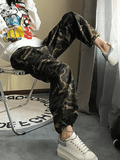 Loose Fit Camo Cargo Pants-Outfit