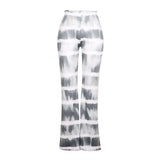 High waist Elastic Bell Bottoms Flare Long