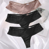 Perspective G-String Sexy Low Waist Underwear Women See-Through Underpants Girls Intimates Lingerie Women's
