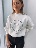 for Women Vintage Letter Fashion Pullovers Tops Womens 2023 Spring Autumn Loose Sweatshirt Hoodies