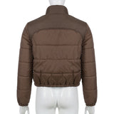 Long Sleeve Warm Cotton Jacket-Outfit