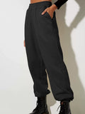 basic sweatpants with a loose