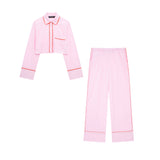 Spring Cut Poplin Shirt 2616731 With Decorative Pajamas 2518731-Outfit