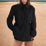 Fongt 2024 New Fashion Temperament Commuter Wind Fake Two Niche Design Sense Suit Jacket Female Suit Jacket-Outfit