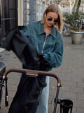Fongt 2025 New Women's Fashion Loose Vintage Jacket M6285