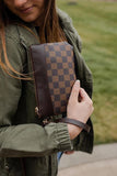Tote Handbag with Clutch Wallet 1028-1-Outfit