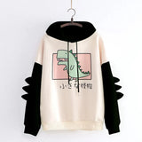 Printed Dinosaur Color Women's Winter