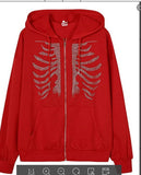 Fongt New Hoodie Jersey Women Loose Street Sports Zipper Open Shirt Y2k Coat Women