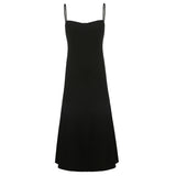 Black Bodycon Ribbed Maxi Dress-Outfit