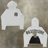 Men's Hoodie Y2K Original Hip-Hop Cartoon Graphic Print Pullover Fashion Leisure Loose Sports Shirt Man-Outfit