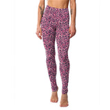 Classic Pink Blue Printed Cropped