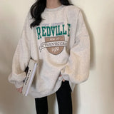 Fongt Round Collar Thin Long-Sleeved Hoodie Female Fashion Fall 2024 New Korean Version Student Coat Jacket Women's