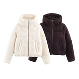 Fongt Autumn Women's Asymmetric Scarf Short Knitted Coat W063 2819