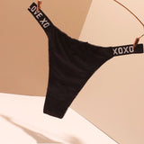 Fongt Thong Trousers Women's Letter Ice Silk Without Trace 2025 New Sports Fitness Trousers Bow Shorts Summer